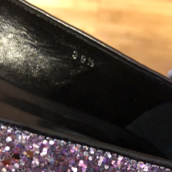 NEW POLLICE LEE BEATRICE SLIPPERS Light Pink Glitter Size 39.5 - Picture 8 of 8